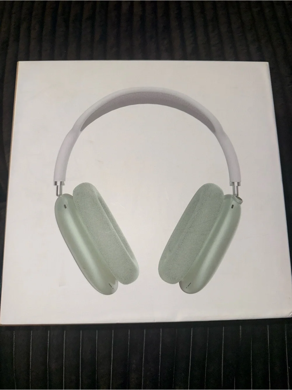 Apple AirPods Max Over-Ear Headphones - Sage Green and White